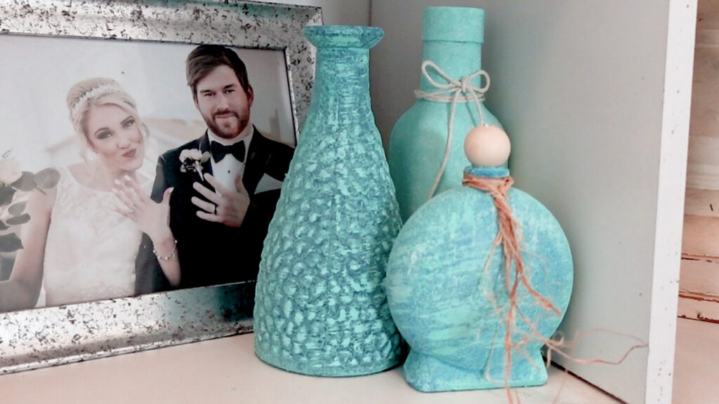 Farmhouse Style Sea Glass DIY