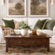how to style a beautiful living room