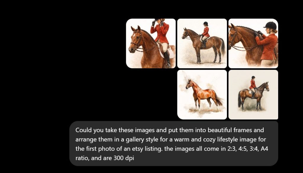how to use AI for your Etsy listings